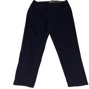 Jones New York Jeans Womens 16W Plus Size White Gramercy Curvy Ankle Stretch